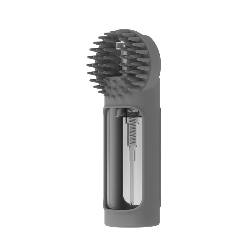 Pet Bath Brush Multifunctional Foam Bath Integrated Silicone Rubbing Bath Brush Cat And Dog Cleaning Artifact Massage Brush Pets Products