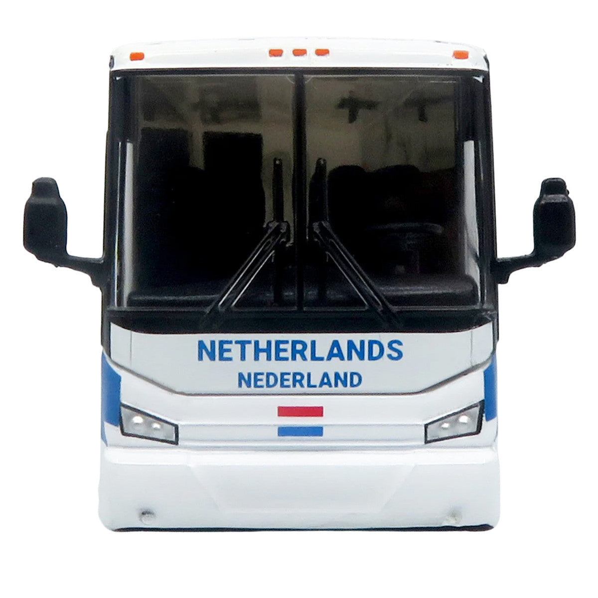 Van Hool CX-45 Coach Bus "Netherlands National Football Team" White with Graphics "International Federation of the Global Game" Series Limited Edition to 504 pieces Worldwide 1/87 (HO) Diecast Model by Iconic Replicas
