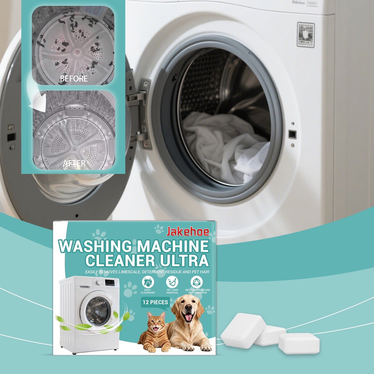 Washing Machine Cleaning Sheet