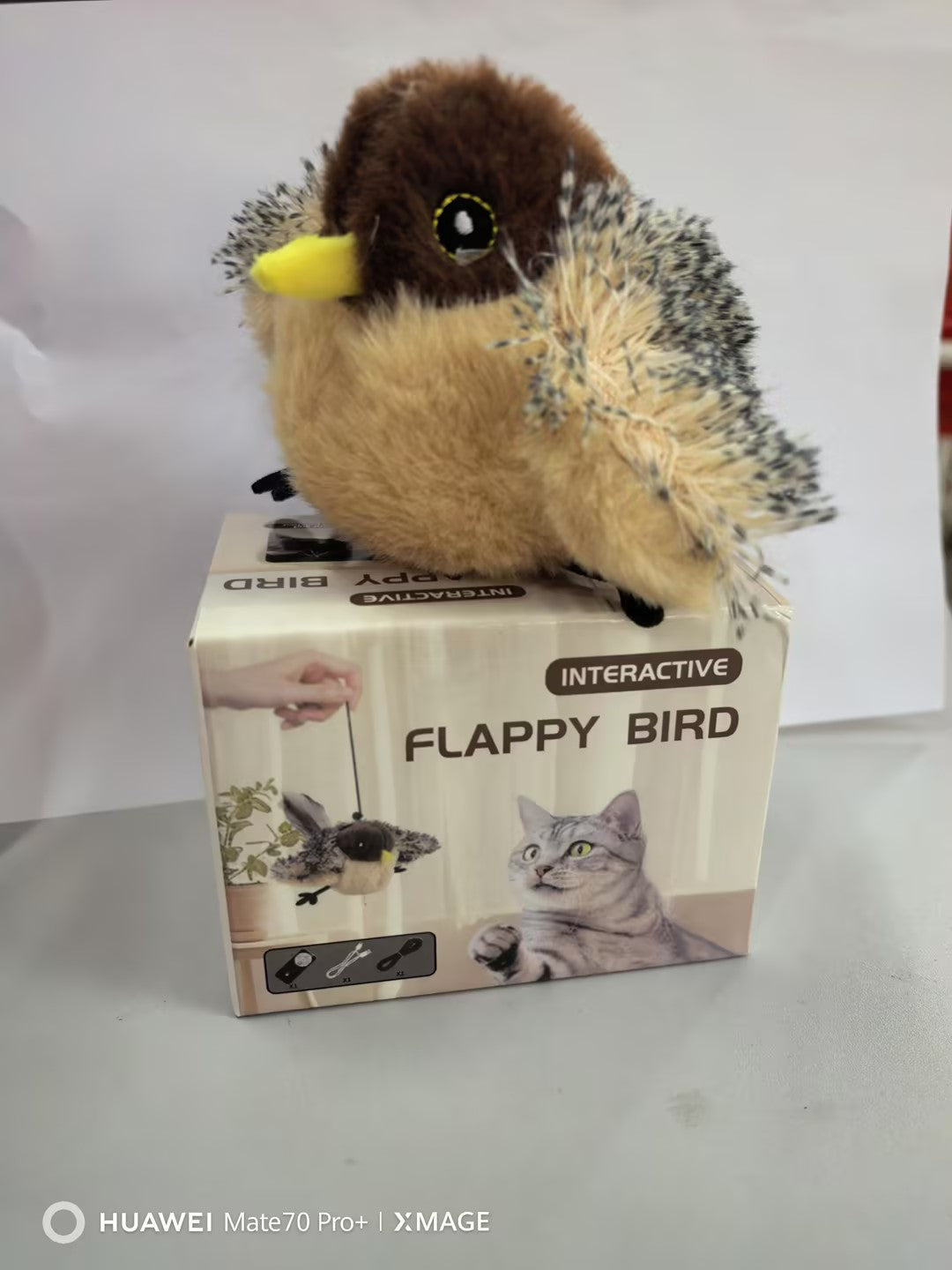 Sound Vibration-sensing Funny Smart Cat Toy