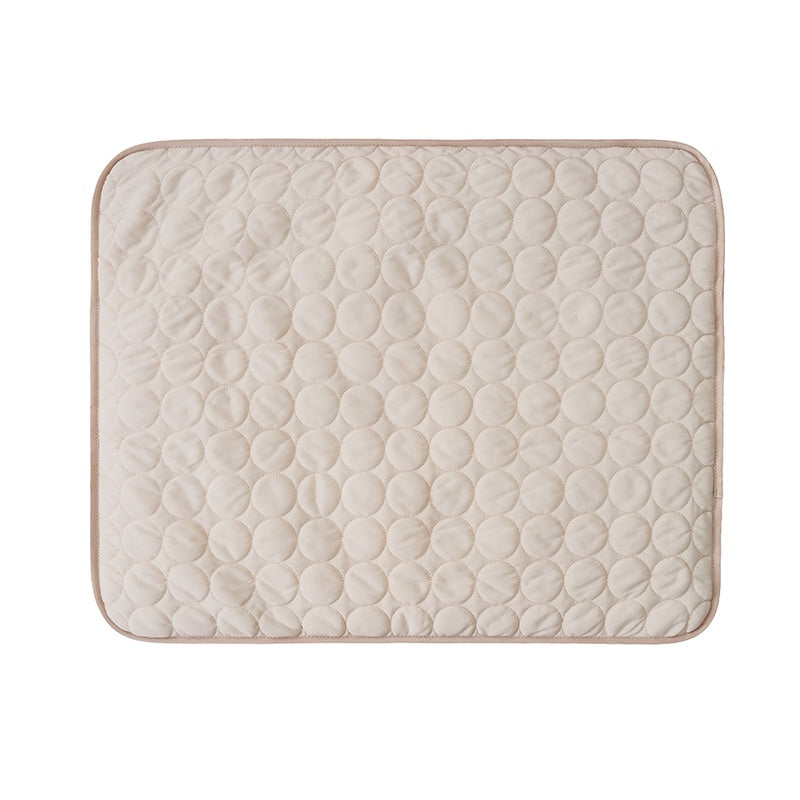 Round Pet Cooling Ice Pad - Summer Cooling Mat For Dogs & Cats