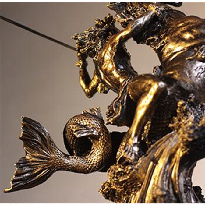 Vintage Greek Mythology Warrior Crafts  Sculpture