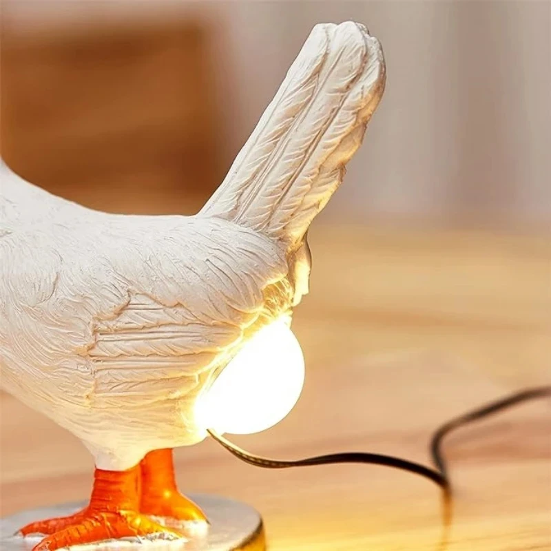 Novelty Chicken Egg Night Light For Bedroom Décor