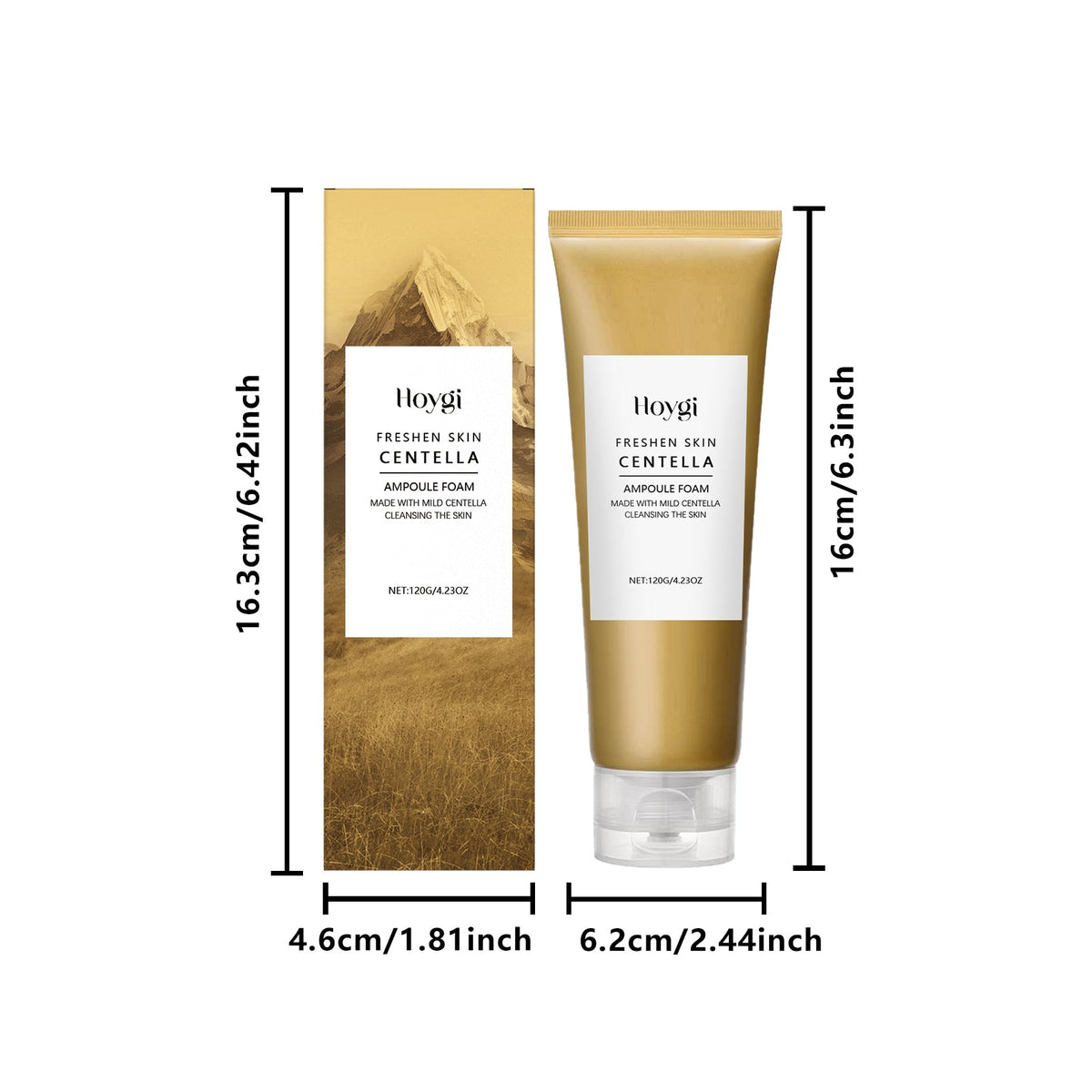 Snow Grass Moisturizing Cleansing Milk 120g-box