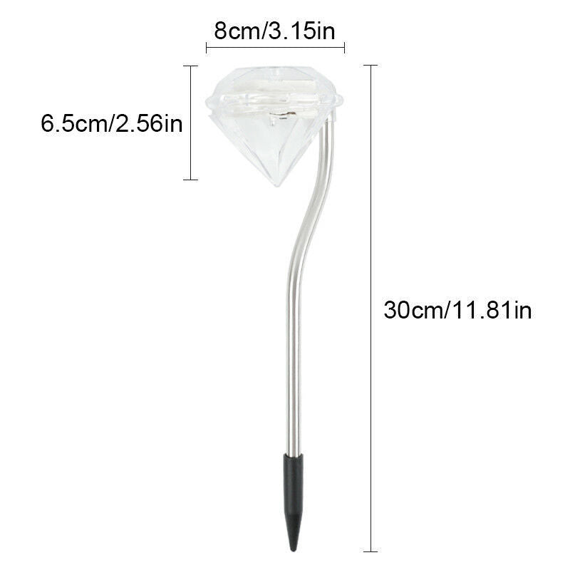 Diamond Lawn Solar Light