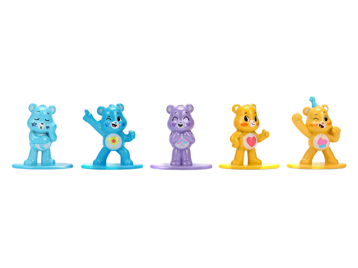 Set of 12 Diecast Figures "Care Bears" Franchise "Nano Metalfigs" Series Diecast Models by Jada