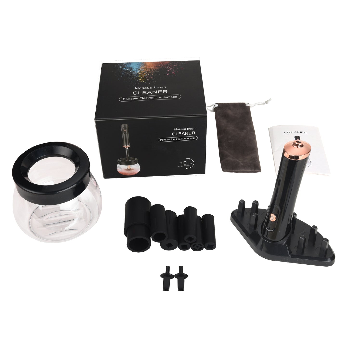 Electric Makeup Brush Cleaner and Washer Device