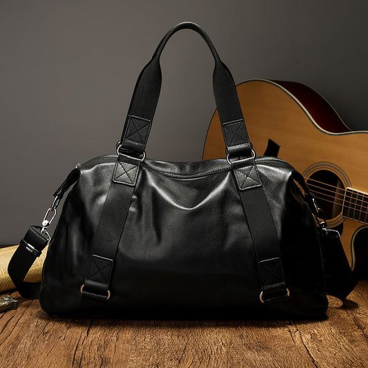Layer Cowhide Shoulder Bag Handbag