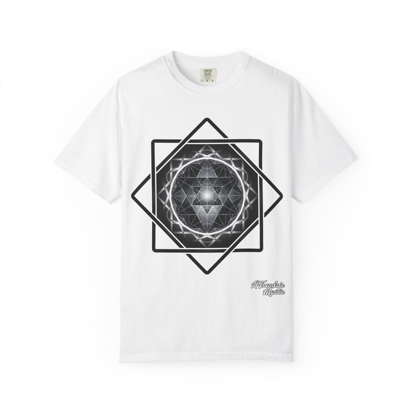 Merkaba Energy Tee – Geometric Art Unisex T-Shirt | Sacred Symbol Shirt | Boho Festival Fashion | Gift for Art Lovers