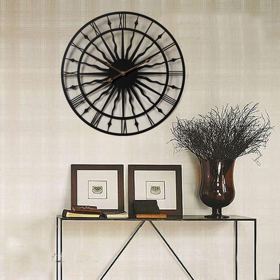 Creative Wall Clock Living Room Decoration FashionMute