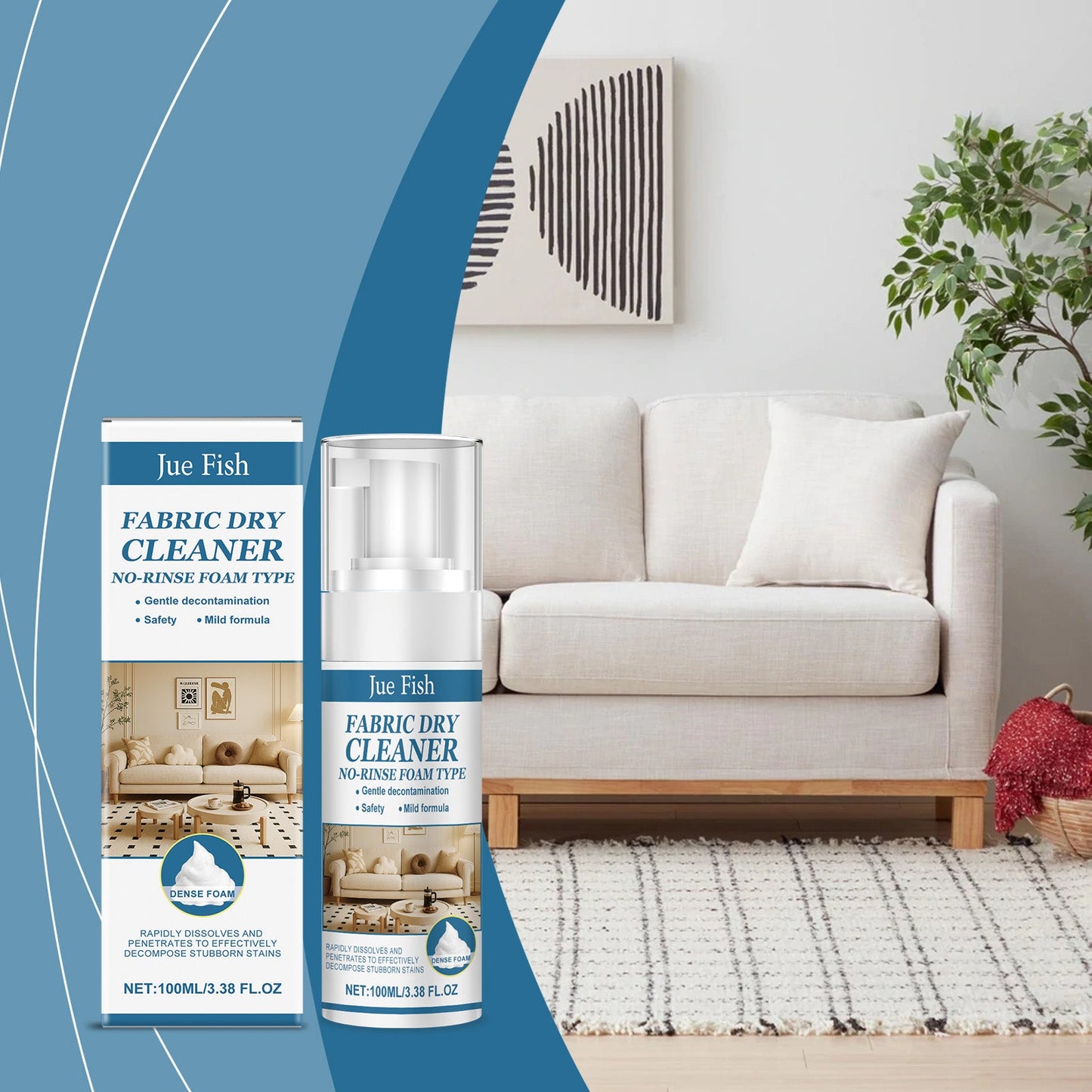 Fabric Sofa Cleaner 1 0 0ml1box
