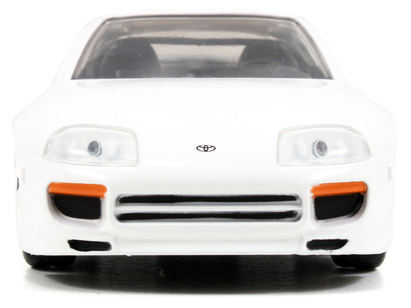 Brian's Toyota Supra White "Fast & Furious 7" (2015) Movie "25 Years of Fast & Furious" Series 1/32 Diecast Model Car by Jada
