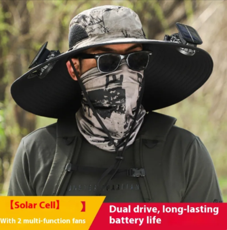 Solar Fan Sunshade Hat