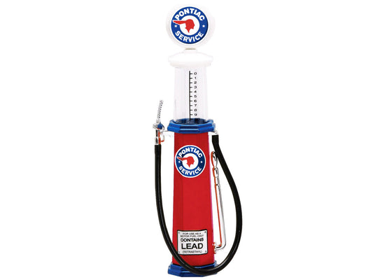 Pontiac Gasoline Vintage Gas Pump Cylinder 1/18 Diecast Replica by Road Signature