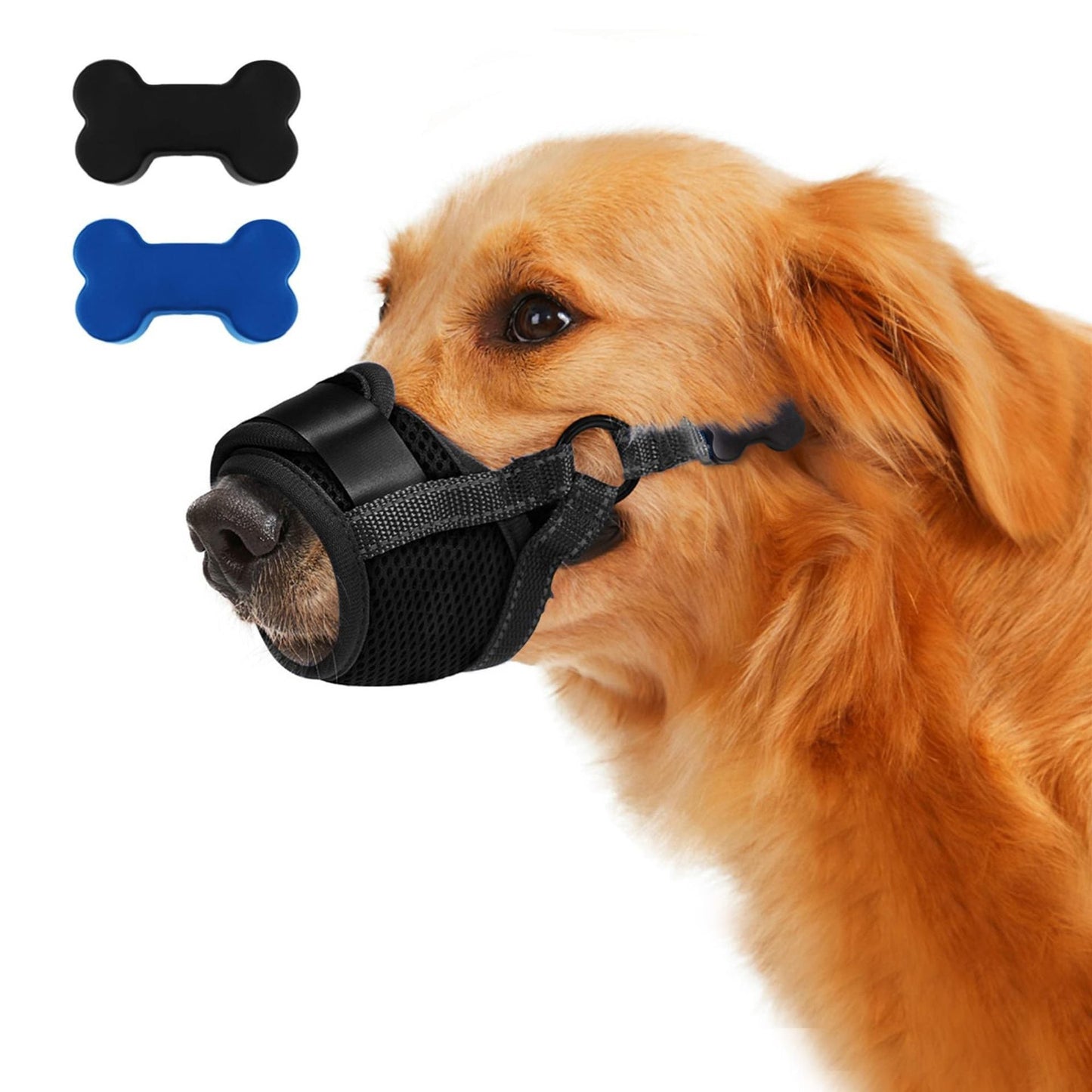 New Cotton Dog Muzzle, Anti-Bite And Anti-Accidental Eating Dog Muzzle, Adjustable Dog Mask, Pet Supplies Factory Direct Supply Wholesale