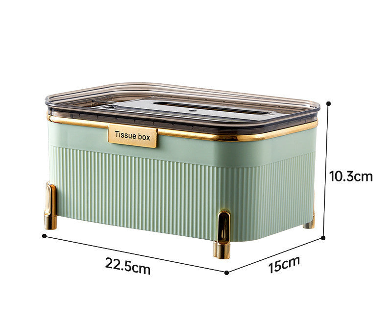 Light Luxury Tissue Box Tissue Paper Household Nordic Simple Storage