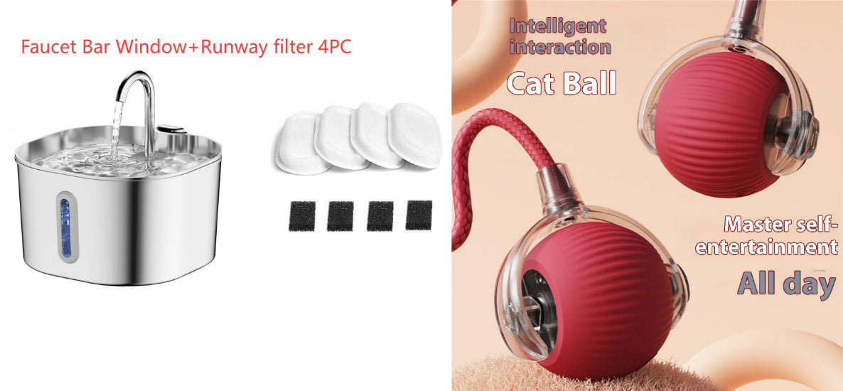 Stainless Steel Smart Pet Water Dispenser Automatic Circulation Large Capacity