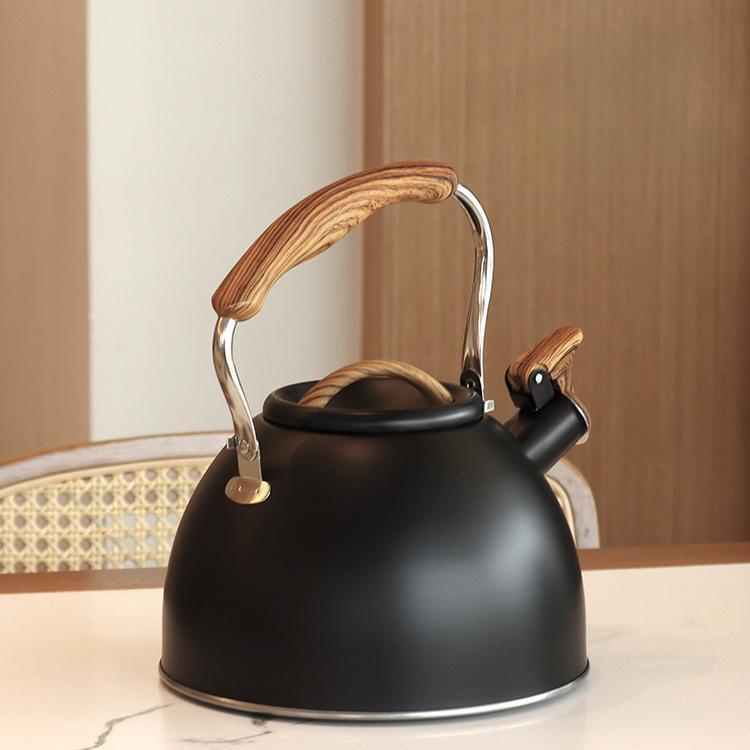Portable For Home Use Stainless Steel Whistling Kettle