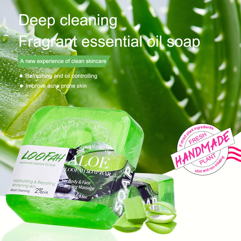 Aloe And Loofah Soap