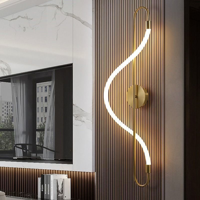 Living Room Background Bedroom Bedside Creative Wall Lamp
