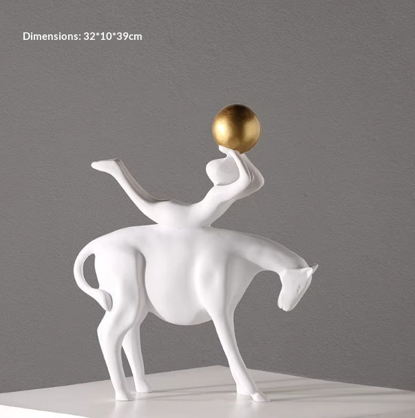 Modern Home Decor Ornaments Light-luxury Art Pieces For The Living Room