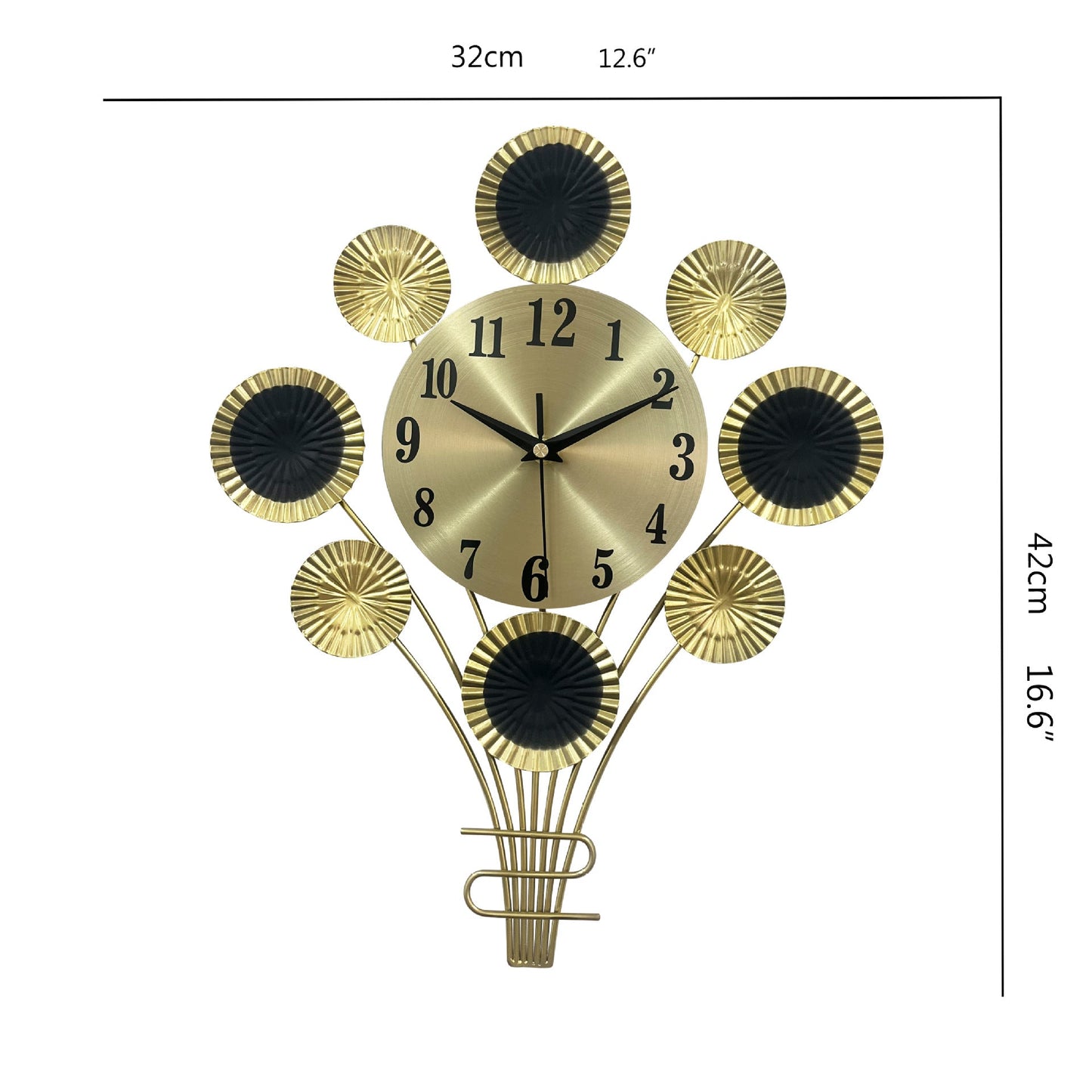 Fashionable Nordic Living Room Modern Minimalist Home Decor Wall Clock
