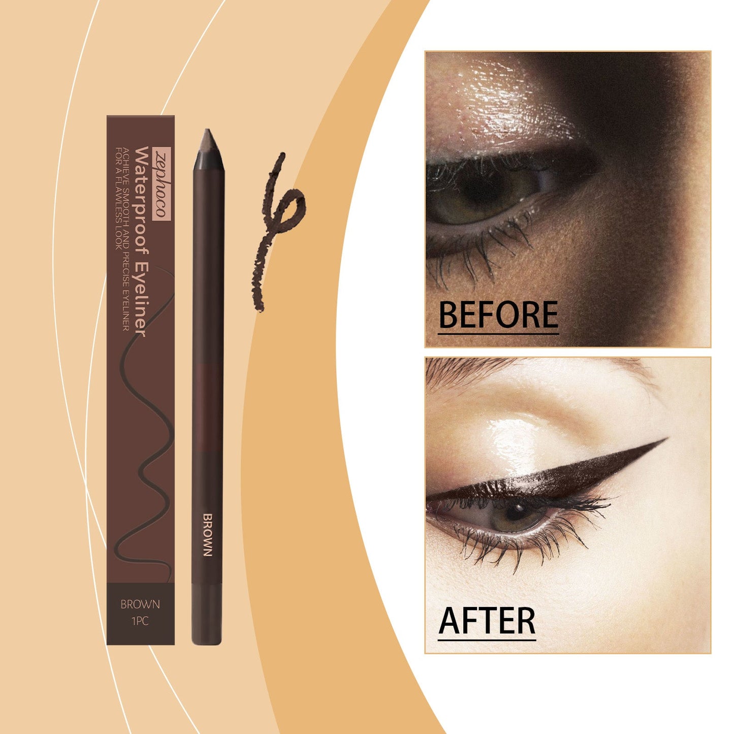 Waterproof Eyeliner Brown