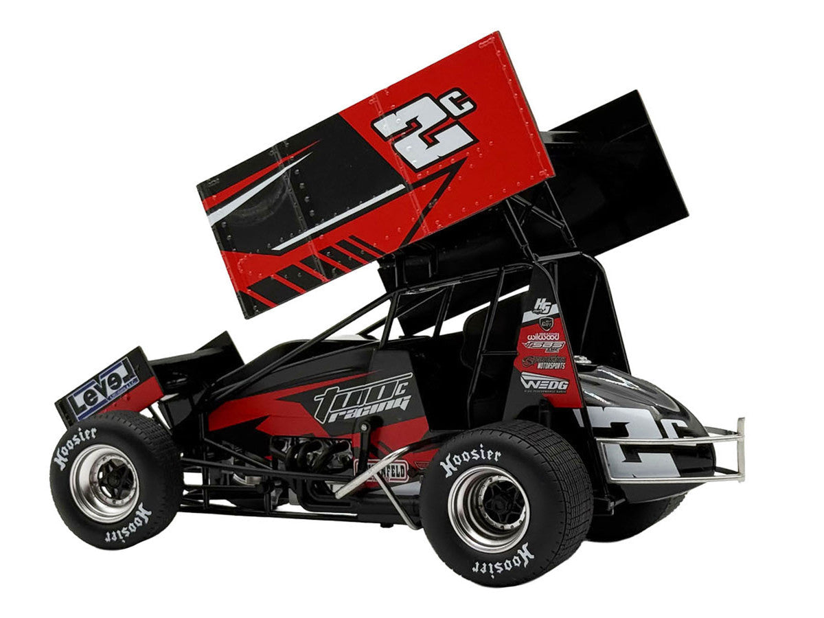Winged Sprint Car #2C Cole Macedo "Two C Racing" (2026) 1/18 Diecast Model Car by ACME
