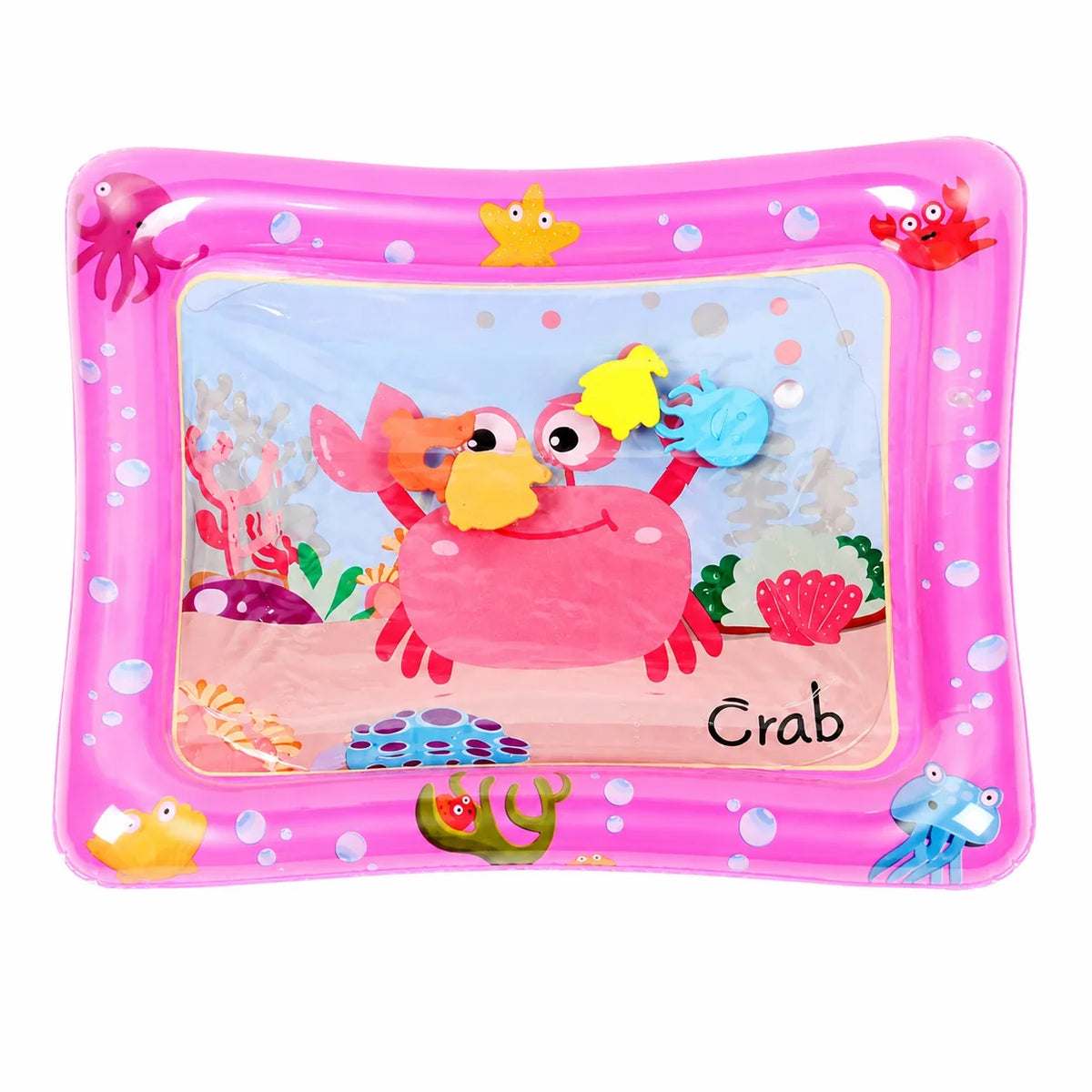 1PC Pet Water Play Mat Interactive Cat Toy Inflatable Sensory Splash Mat for Cats Dogs Indoor Enrichment Exercise Training Toy