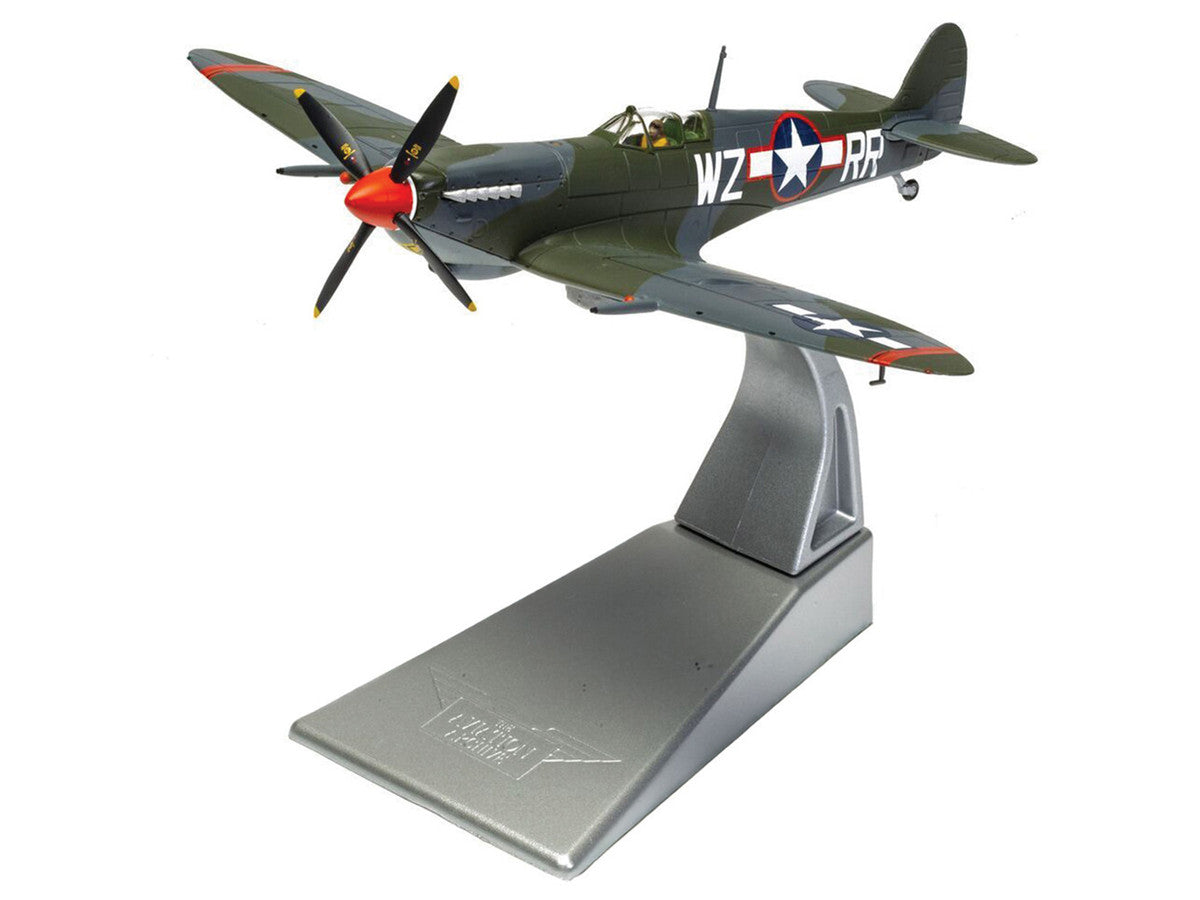 Supermarine Spitfire MkIXC Fighter Aircraft "Porky II Lt Robert Connor 309th Fighter Squadron 31st Fighter Group" (1943) United States Army Air Forces "The Aviation Archive" Series 1/72 Diecast Model by Corgi