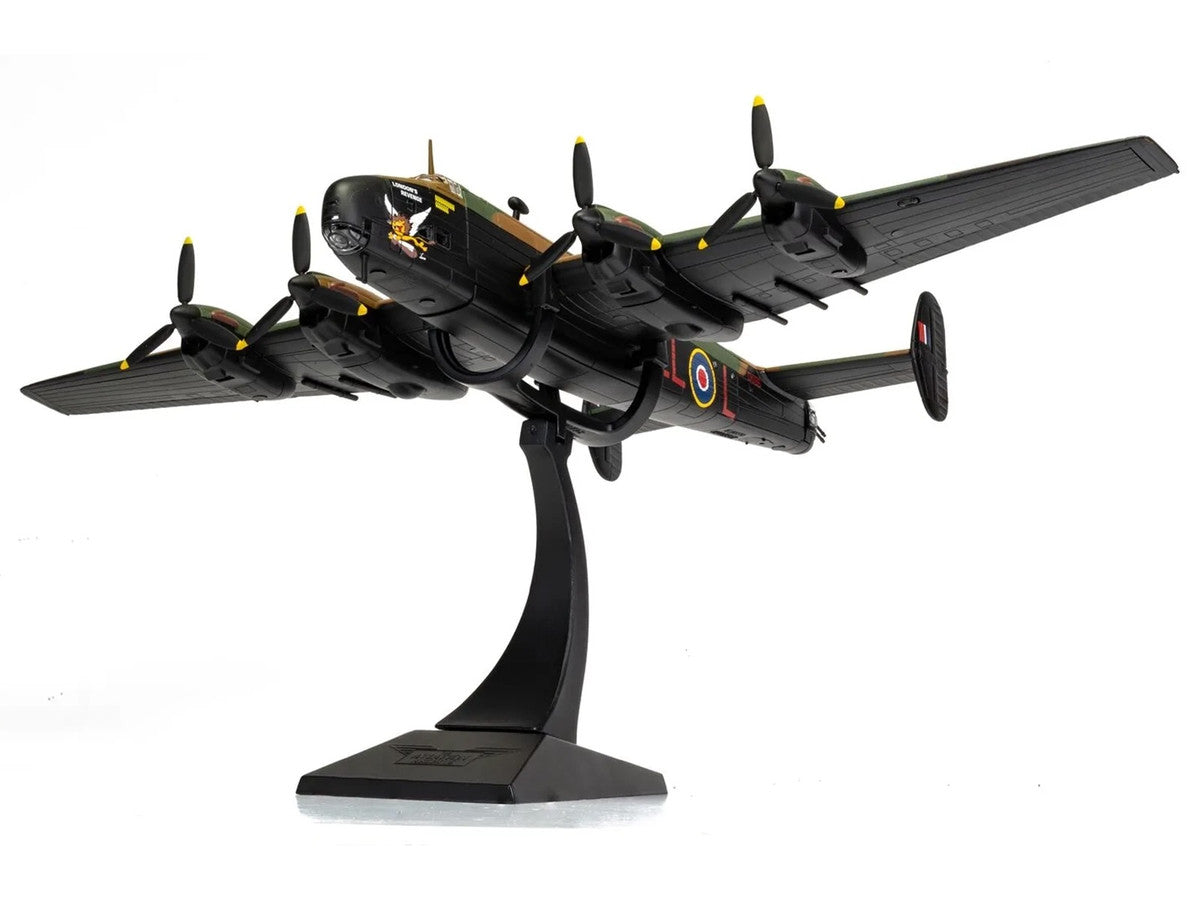 Handley Page Halifax MkV Bomber Aircraft "DK186 London’s Revenge - L for Lana No. 427 Squadron RAF Leeming" (1943) Royal Canadian Air Force "The Aviation Archive" Series 1/72 Diecast Model by Corgi
