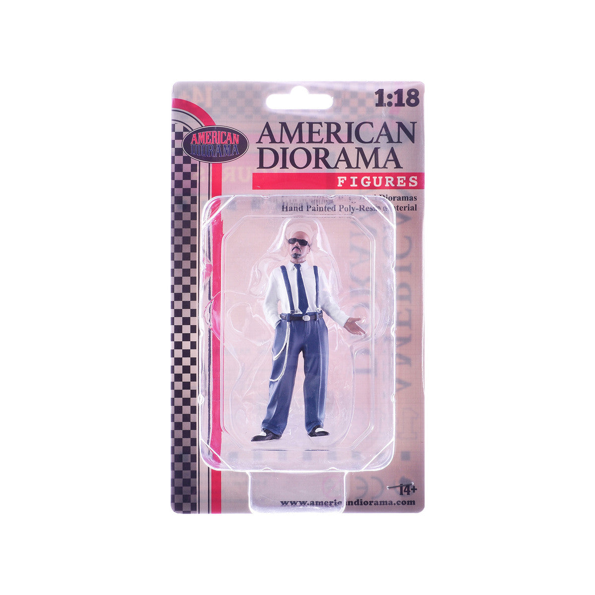 "Hanging Out 3" Figure #1 for 1/18 Scale Models by American Diorama