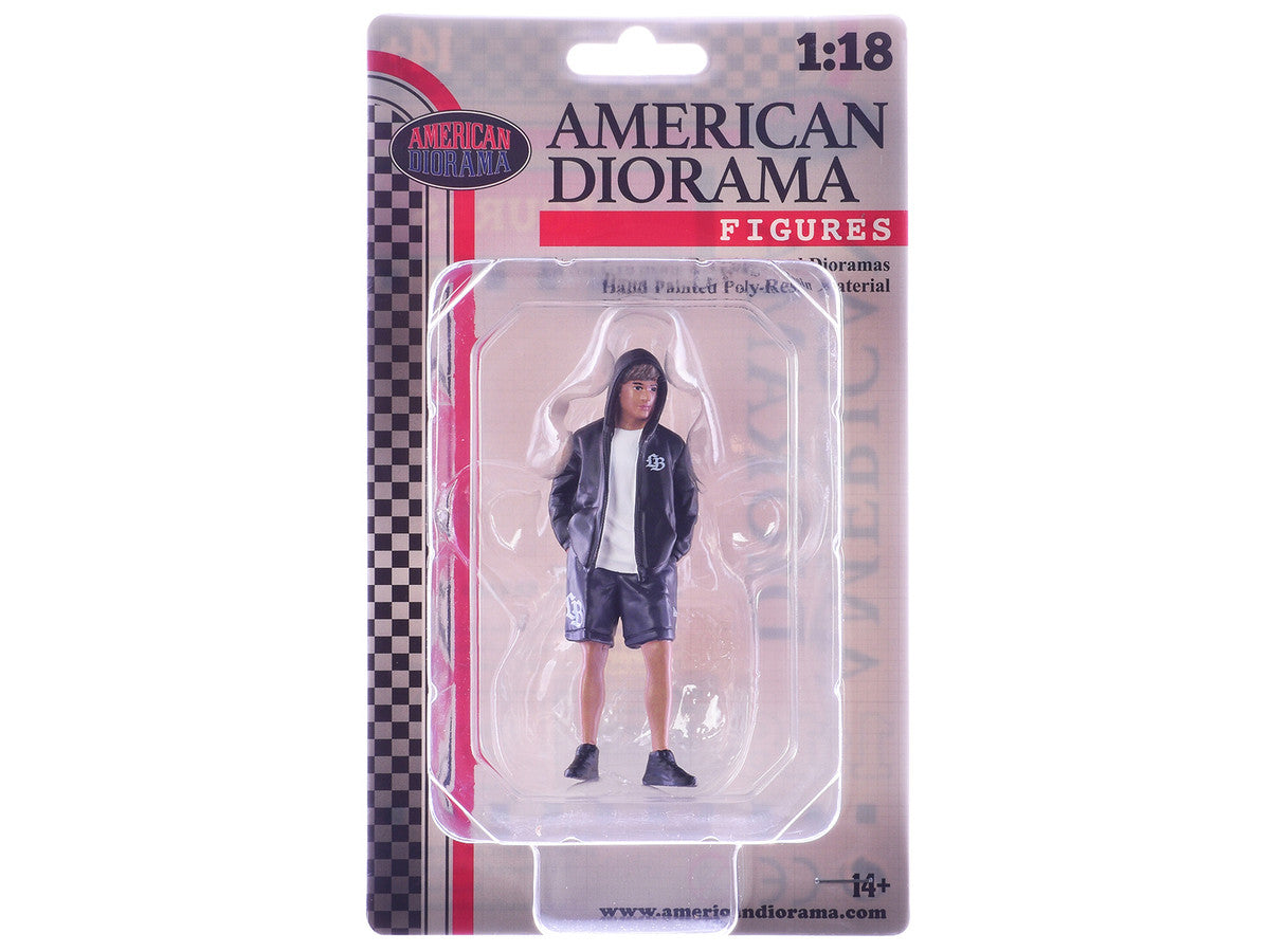 "LB Nation" Figure #2 for 1/18 Scale Models by American Diorama