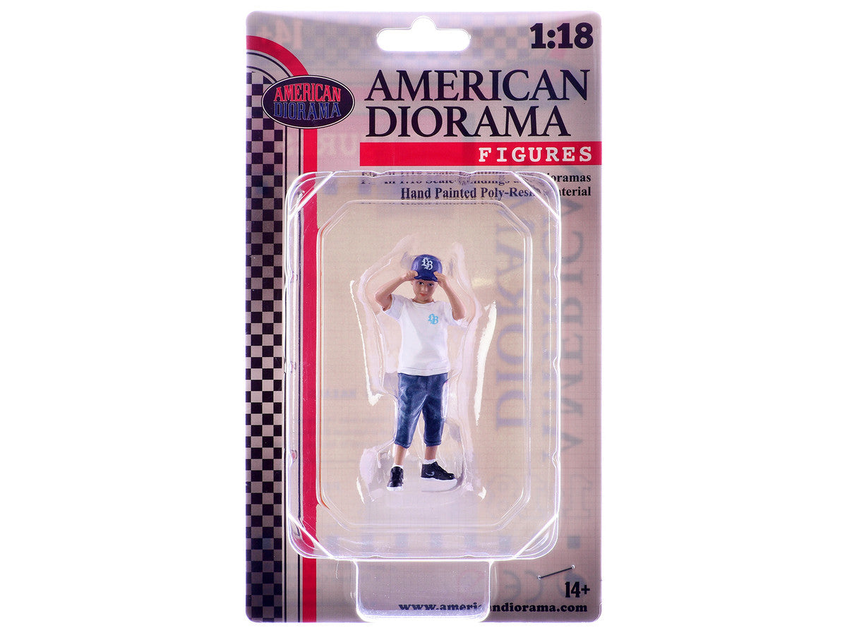 "LB Nation" Figure #6 for 1/18 Scale Models by American Diorama