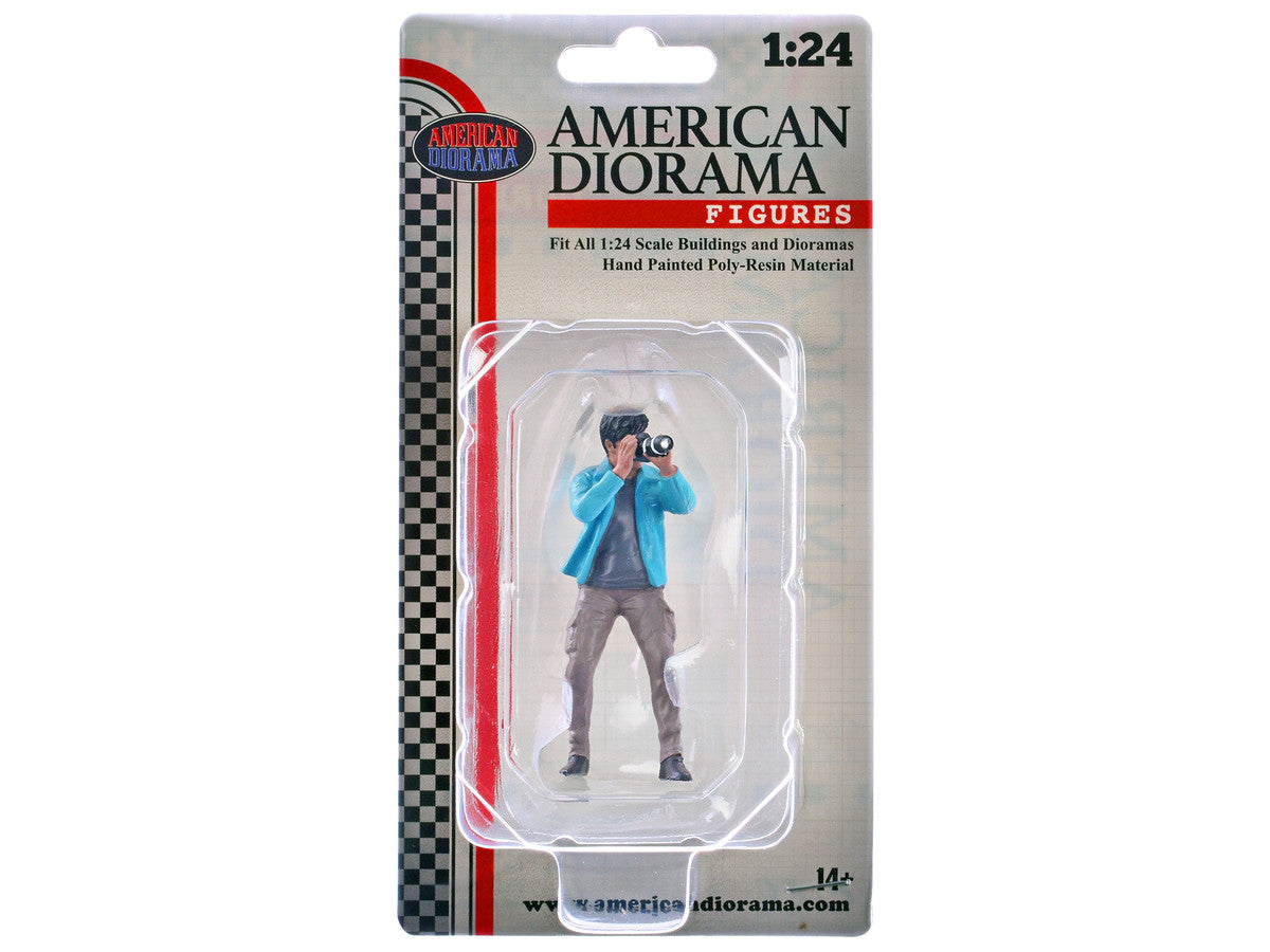 "Photographers" Figure #1 for 1/24 Scale Models by American Diorama