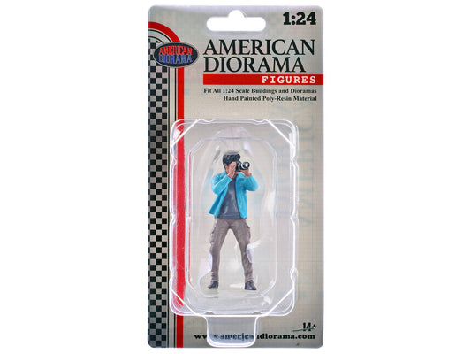 "Photographers" Figure #1 for 1/24 Scale Models by American Diorama