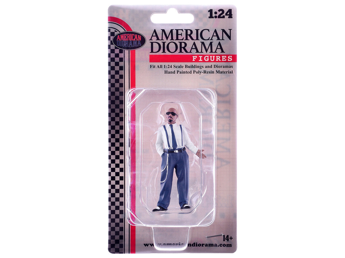 "Hanging Out 3" Figure #1 for 1/24 Scale Models by American Diorama