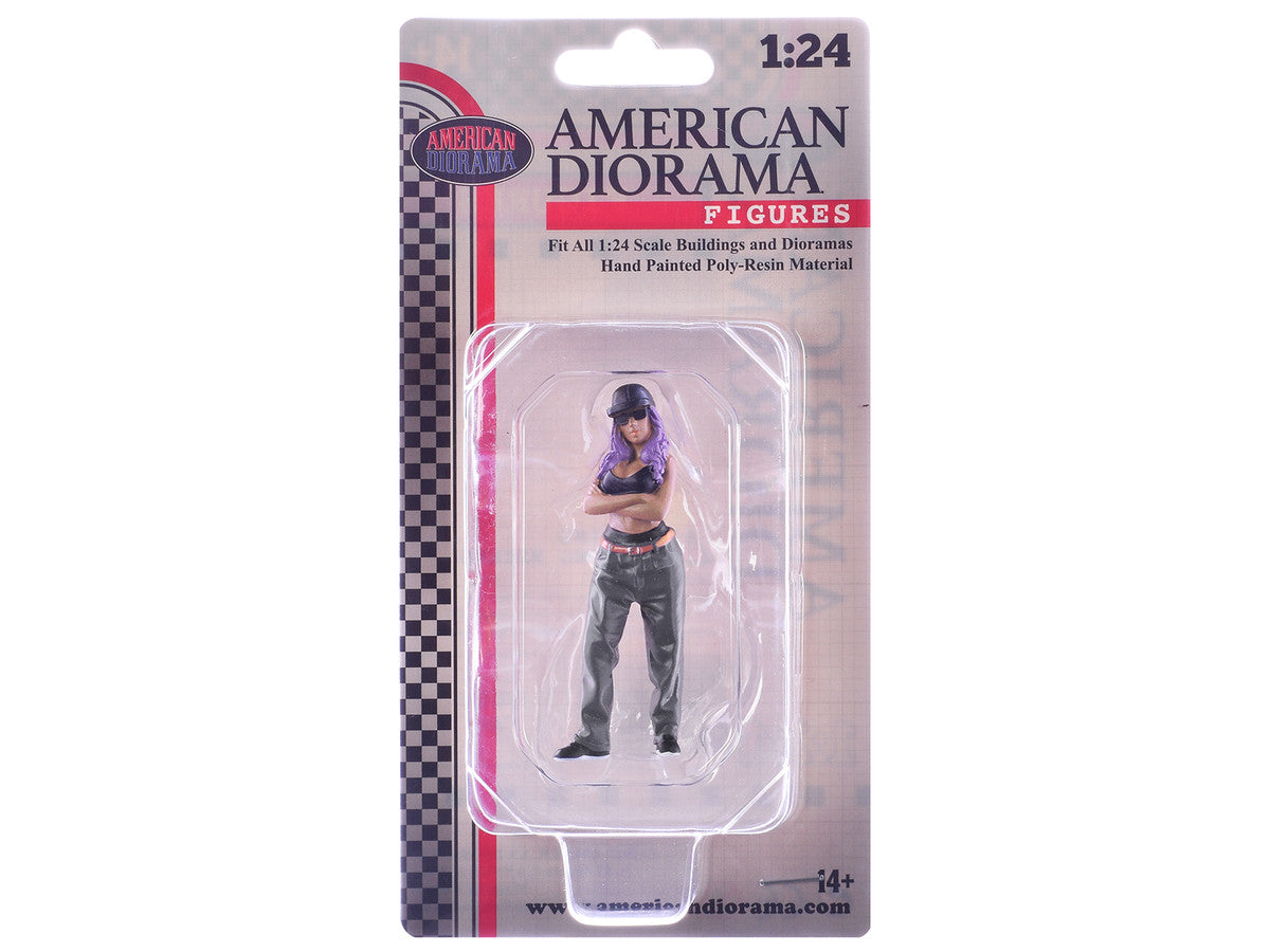 "Hanging Out 3" Figure #2 for 1/24 Scale Models by American Diorama