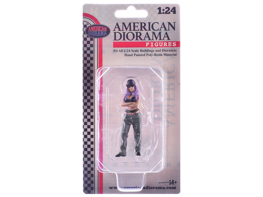 "Hanging Out 3" Figure #2 for 1/24 Scale Models by American Diorama