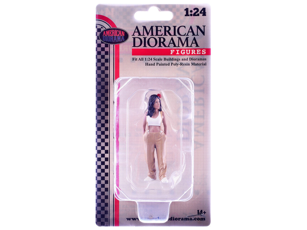 "Hanging Out 3" Figure #4 for 1/24 Scale Models by American Diorama