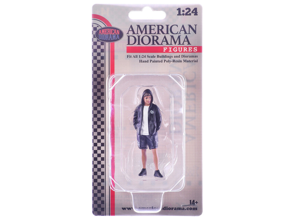 "LB Nation" Figure #2 for 1/24 Scale Models by American Diorama