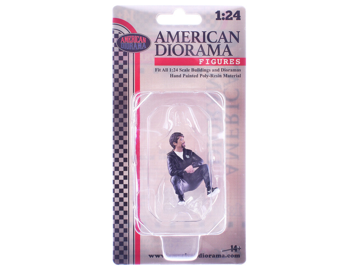 "LB Nation" Figure #4 for 1/24 Scale Models by American Diorama