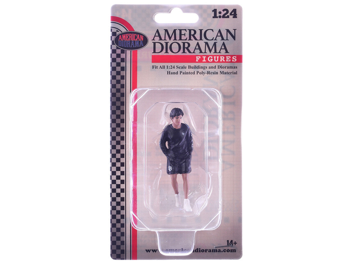 "LB Nation" Figure #5 for 1/24 Scale Models by American Diorama
