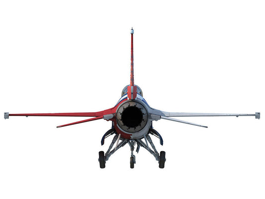 Lockheed F-16C Fighting Falcon Fighter Aircraft "301st FW 457th FS Spads 75th Anniversary" (2019) United States Air Force "Collector Series" 1/100 Diecast Model by Air Force 1