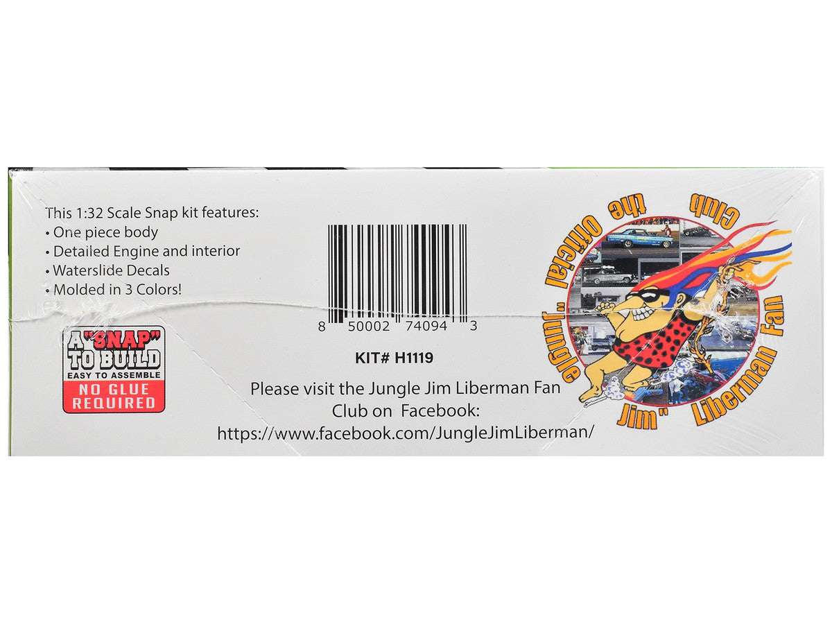 Model Kit 1974 Funny Car "Jungle Jim" (Snap-to-Build) 1/32 Scale Model by Atlantis