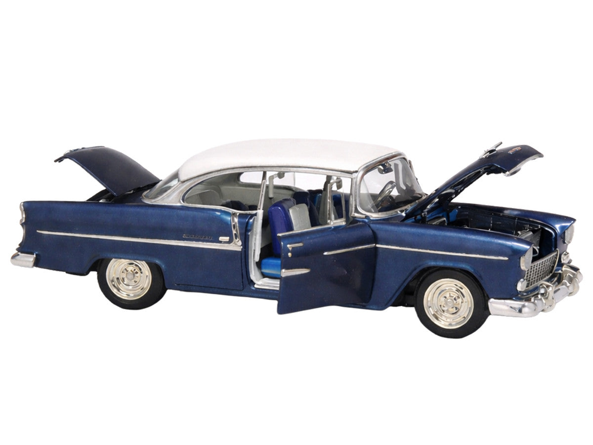 Skill 3 Model Kit 1955 Chevrolet Bel Air Hardtop "Route 66" 1/25 Scale Model by Atlantis