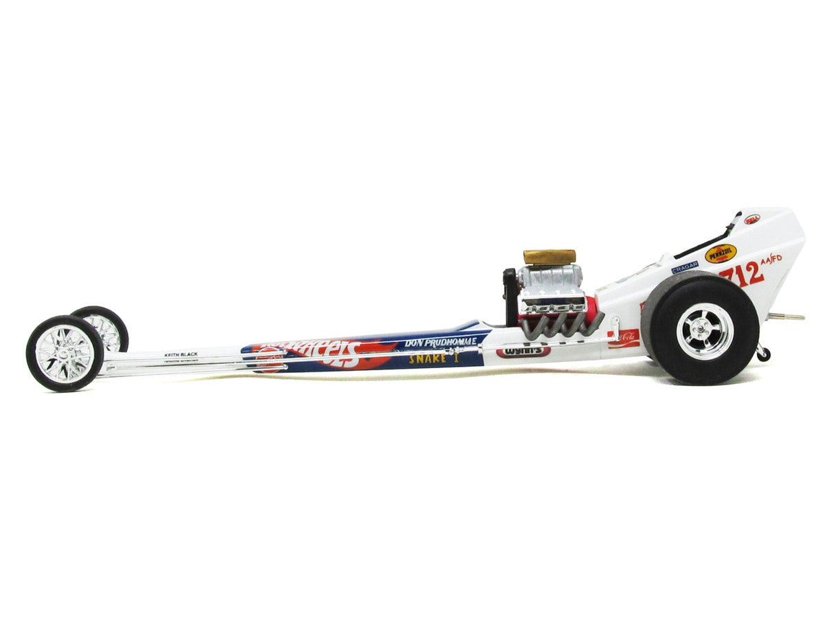 Skill 2 Model Kit Don the Snake Prudhomme's "AA" Fuel Front Engine Rail Dragste 1/24 Scale Model by Atlantis