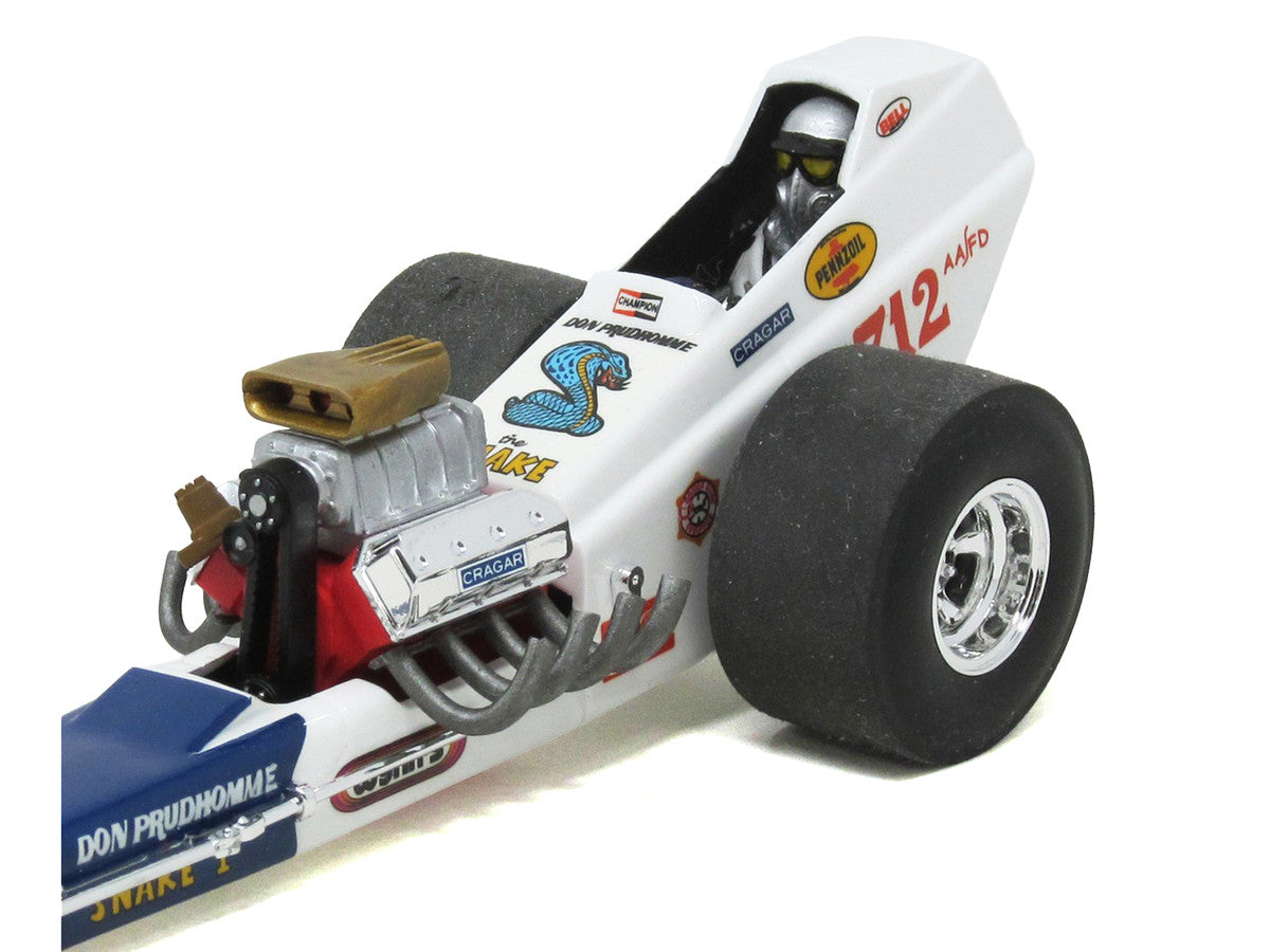 Skill 2 Model Kit Don the Snake Prudhomme's "AA" Fuel Front Engine Rail Dragste 1/24 Scale Model by Atlantis