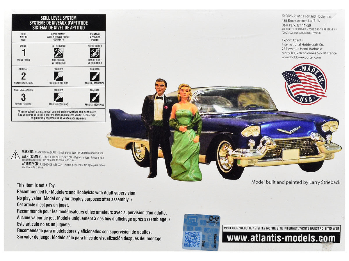 Skill 2 Model Kit 1957 Cadillac Eldorado Brougham 1/25 Scale Model by Atlantis
