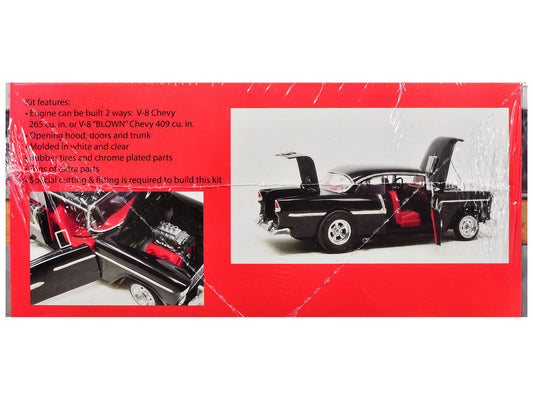 Skill 3 Model Kit 1955 Chevrolet Custom Street Rod "X-Parts Garage" 1/25 Scale Model by Atlantis
